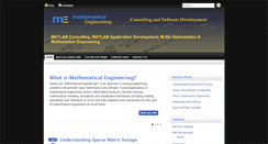 Desktop Screenshot of mathengineering.com